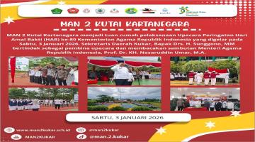 MAN 2 Kukar Menjadi Tuan Rumah Upacara Peringatan HAB ke-80 Kemenag 